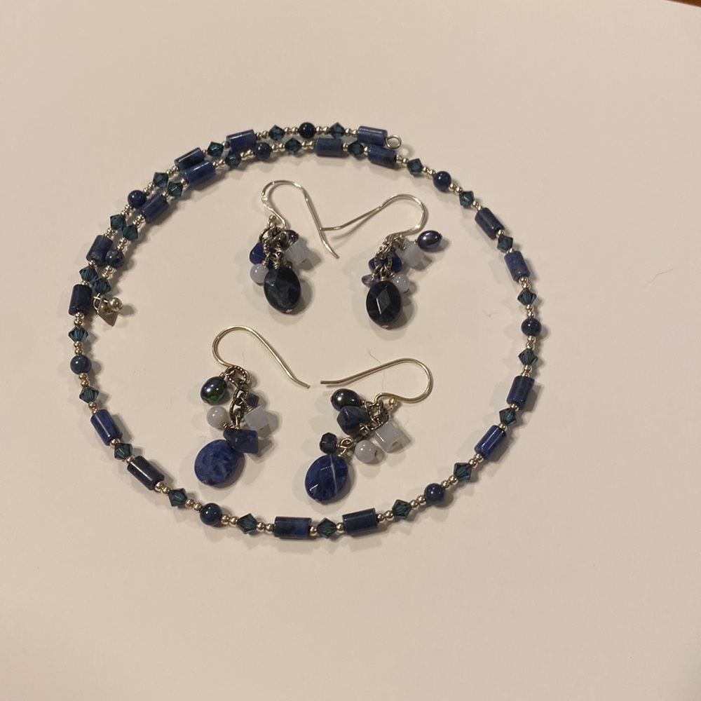 SILPADA Choker and Earrings Set